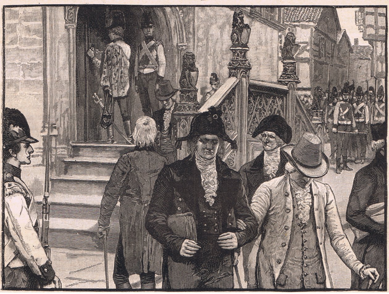 Expulsion of the Professors from the University of Antwerp AD 1789 by Walter Paget