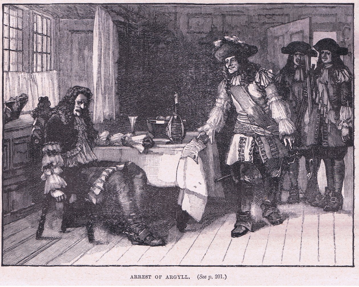 Arrest of Argyll AD 1661 by Walter Stanley Paget