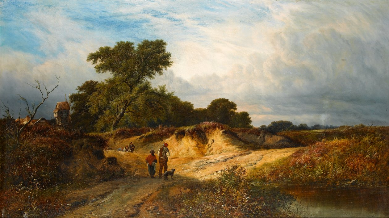 Sand Pits near Reigate, Surrey, 1869 by Walter Williams