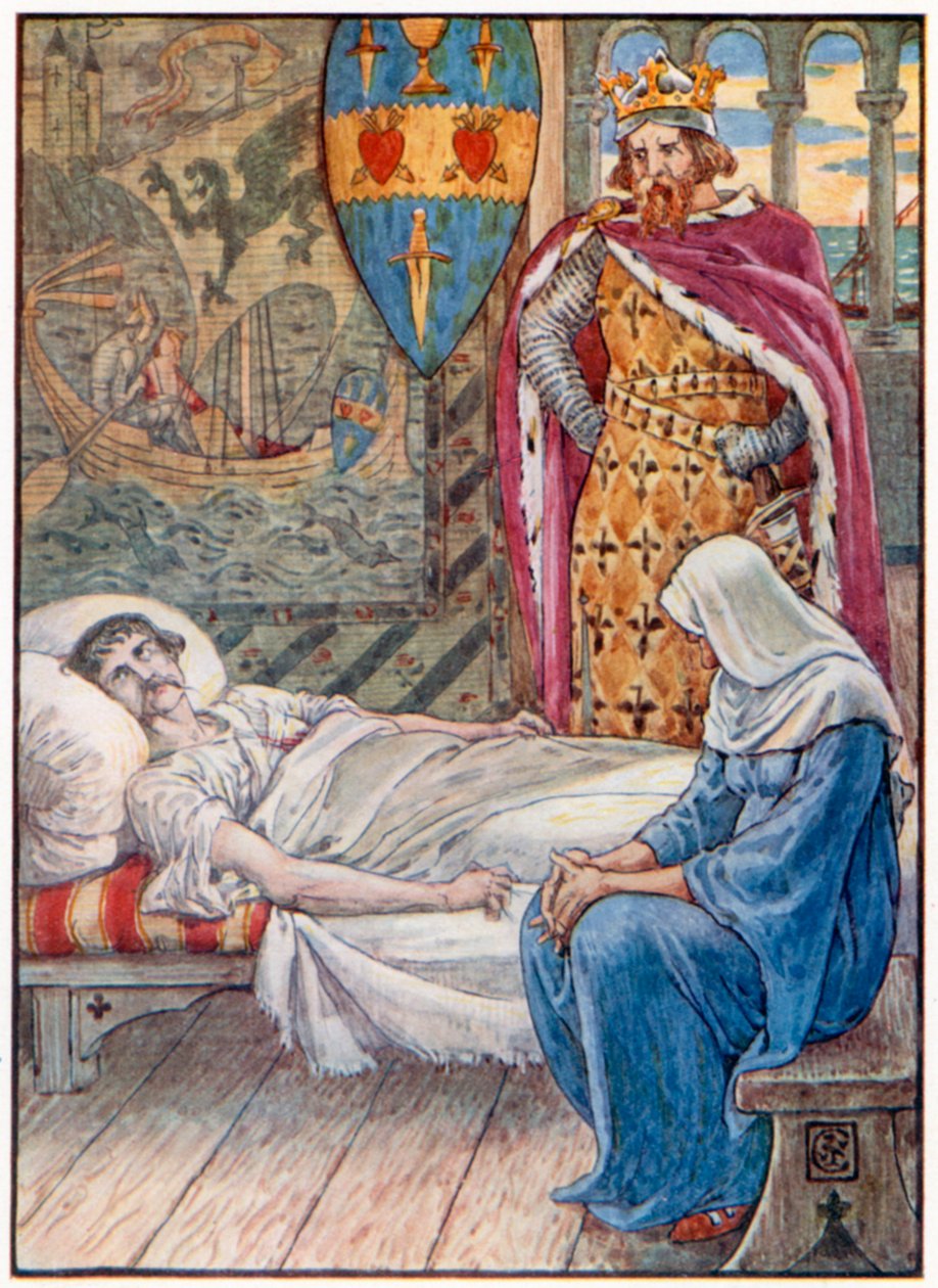 The Witch Gives Advice as to Sir Tristram