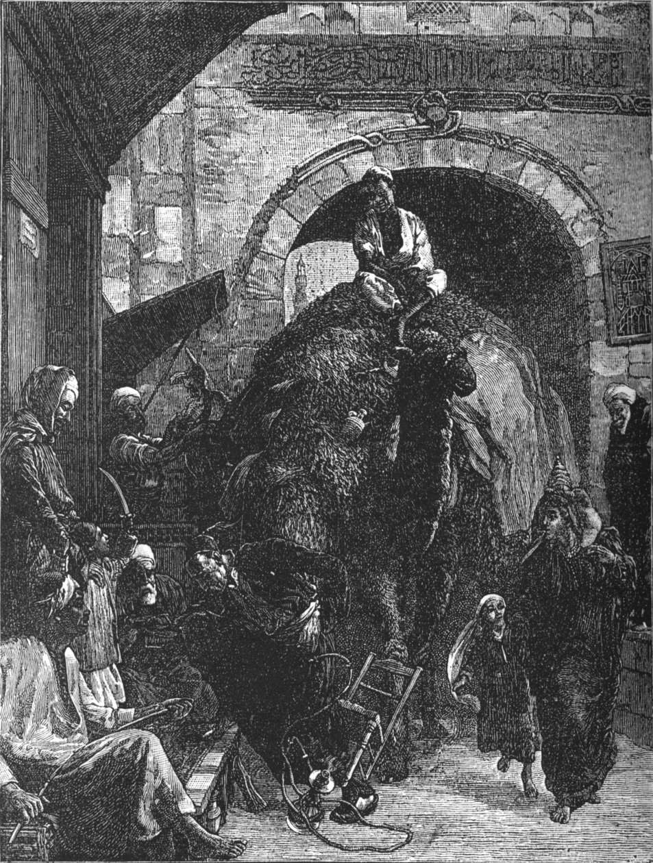 A Narrow Way in Cairo by Walter Charles Horsley