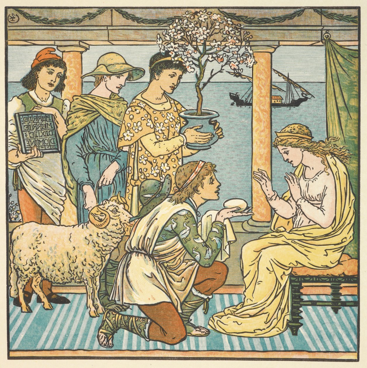 Colour illustration for 