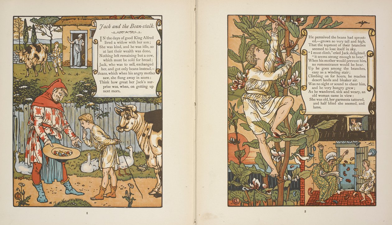 Illustrations for the story, 
