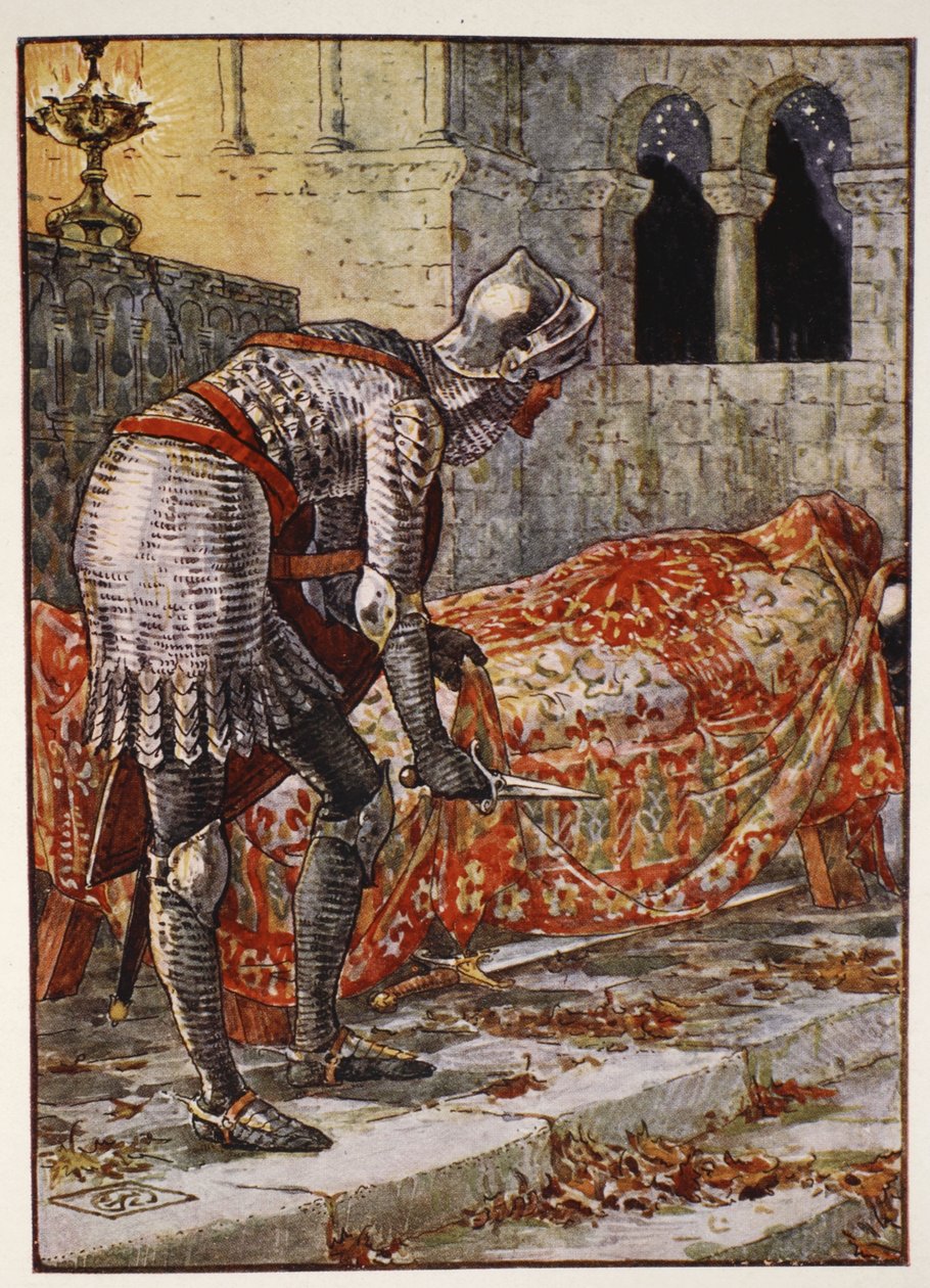 Sir Lancelot in the Chapel Perilous, from 