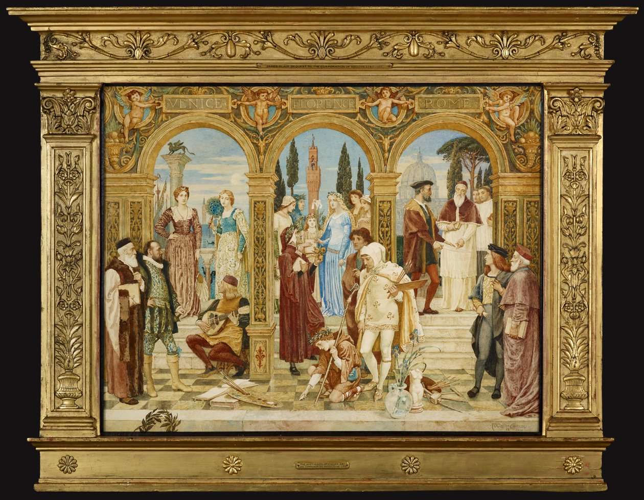 The Apotheosis of Italian Art by Walter Crane
