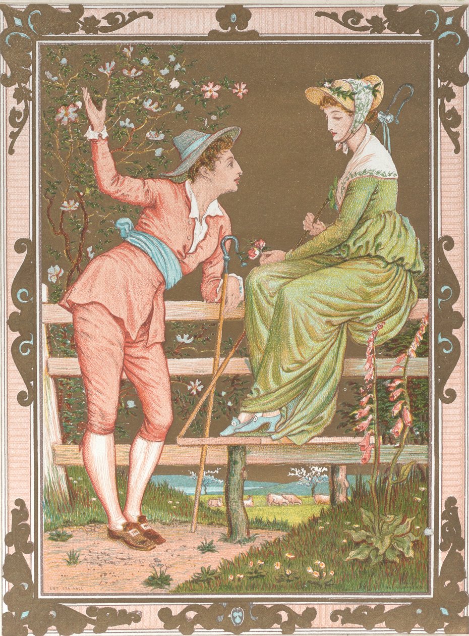 Valentine by Walter Crane