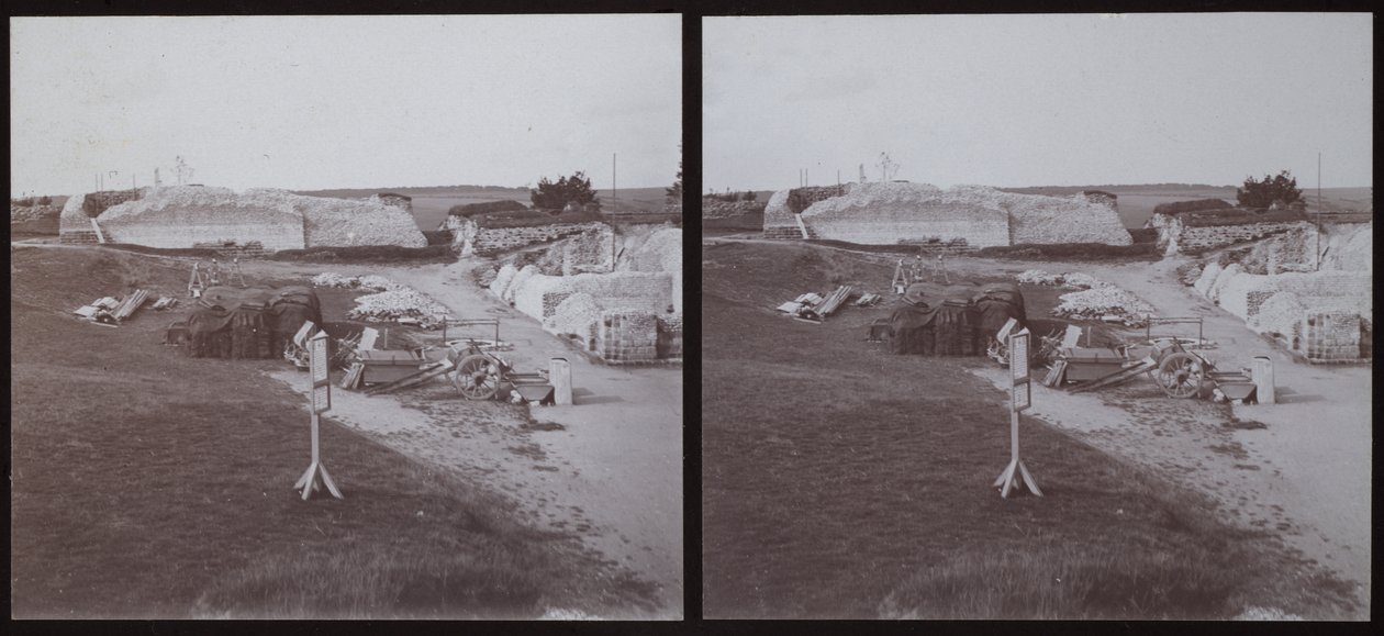 Old Sarum, Salisbury, Wiltshire, 1913 by Walter Edward Zehetmayr