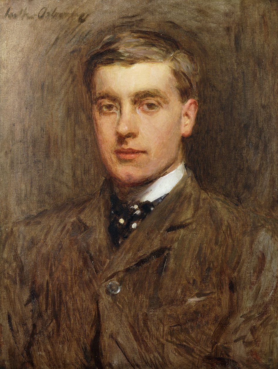 Portrait of George Brook by Walter Frederick Osborne