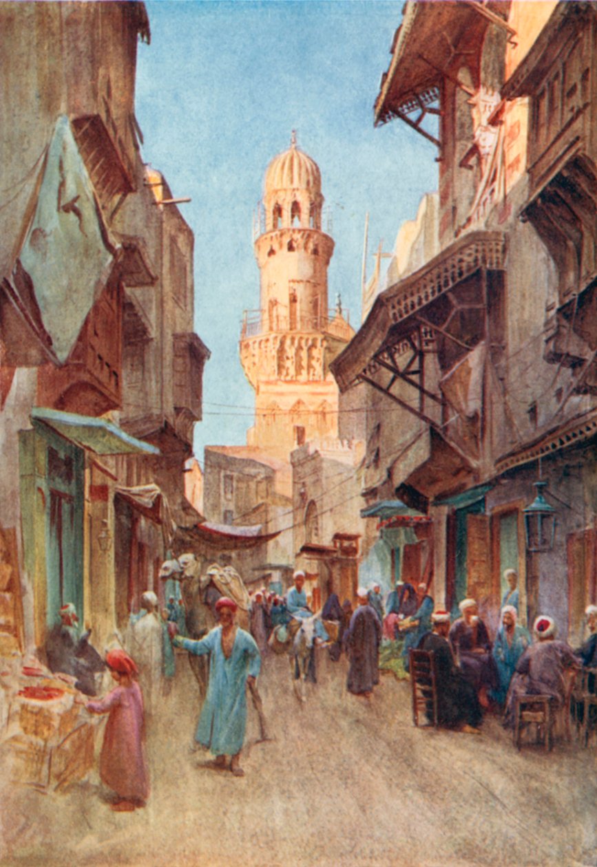 El-Gamaliyeh, Cairo by Walter Frederick Roofe Tyndale