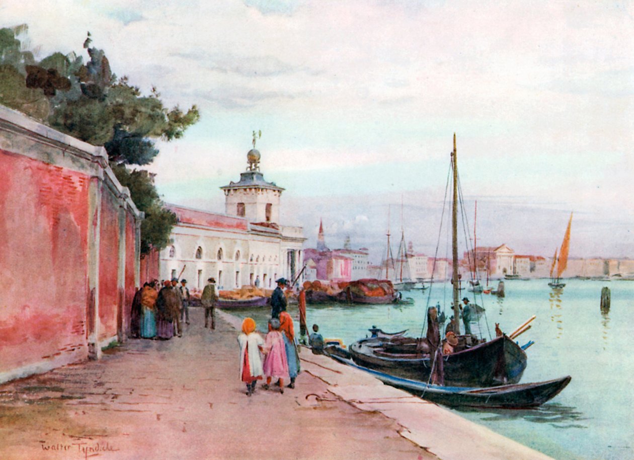 La Dogana, Venice by Walter Frederick Roofe Tyndale