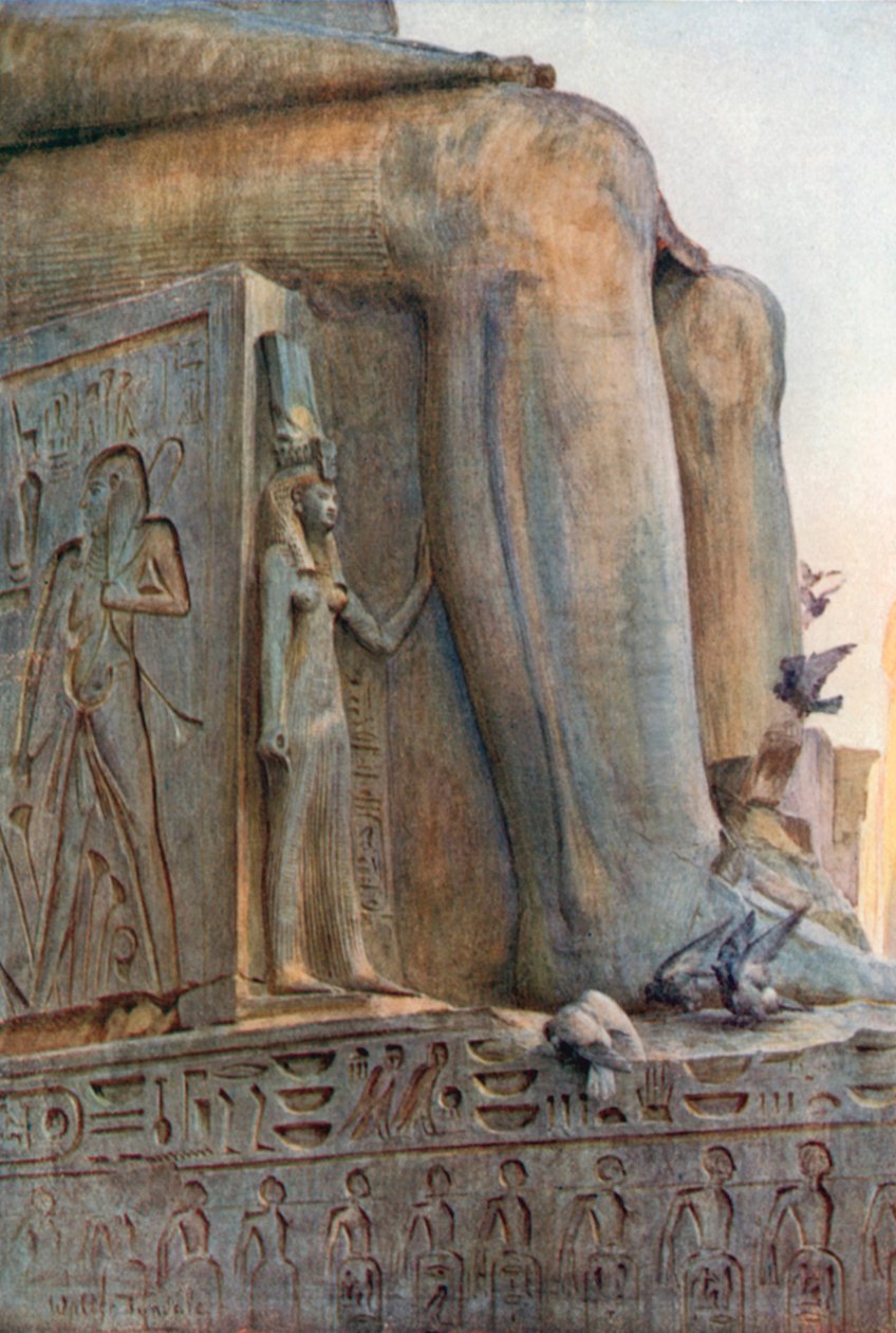 Nefertari, Luxor Temple by Walter Frederick Roofe Tyndale
