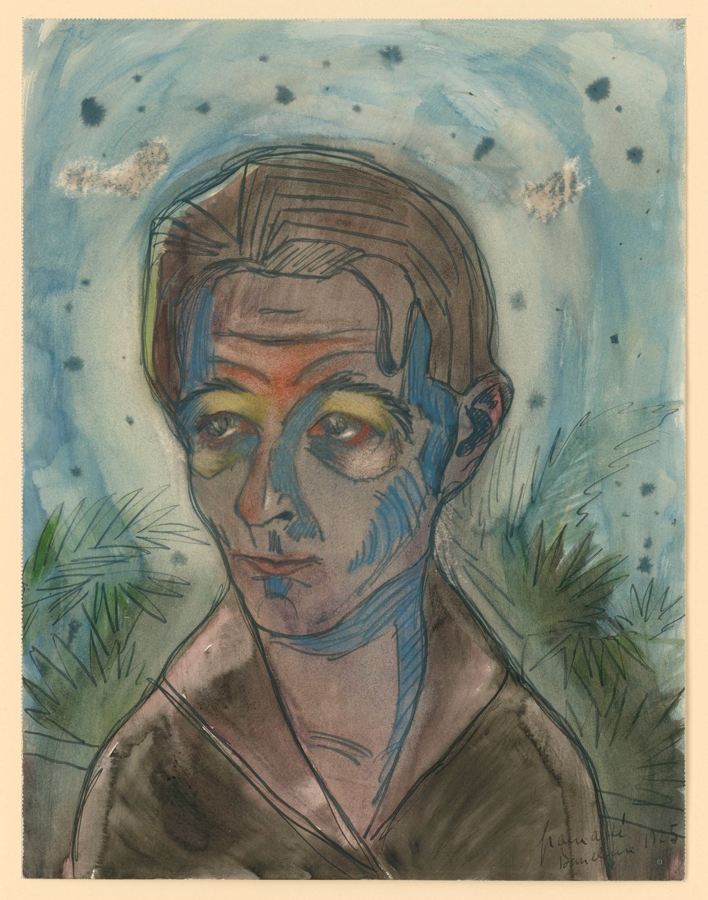 Self-Portrait by Walter Gramatte