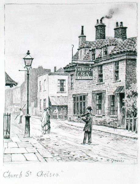 Church Street, Chelsea by Walter Greaves