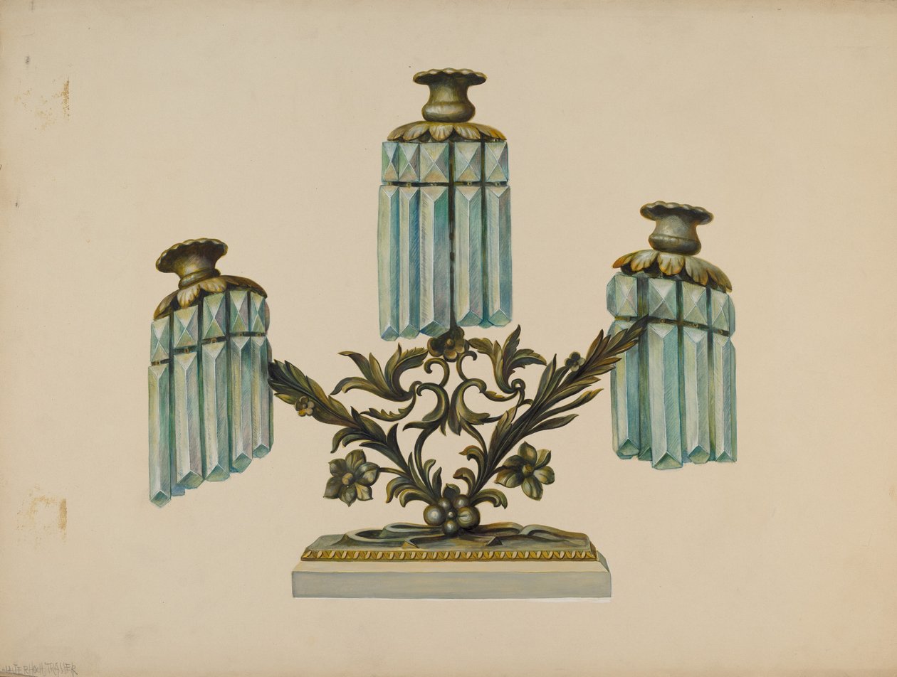 Candelabra by Walter Hochstrasser