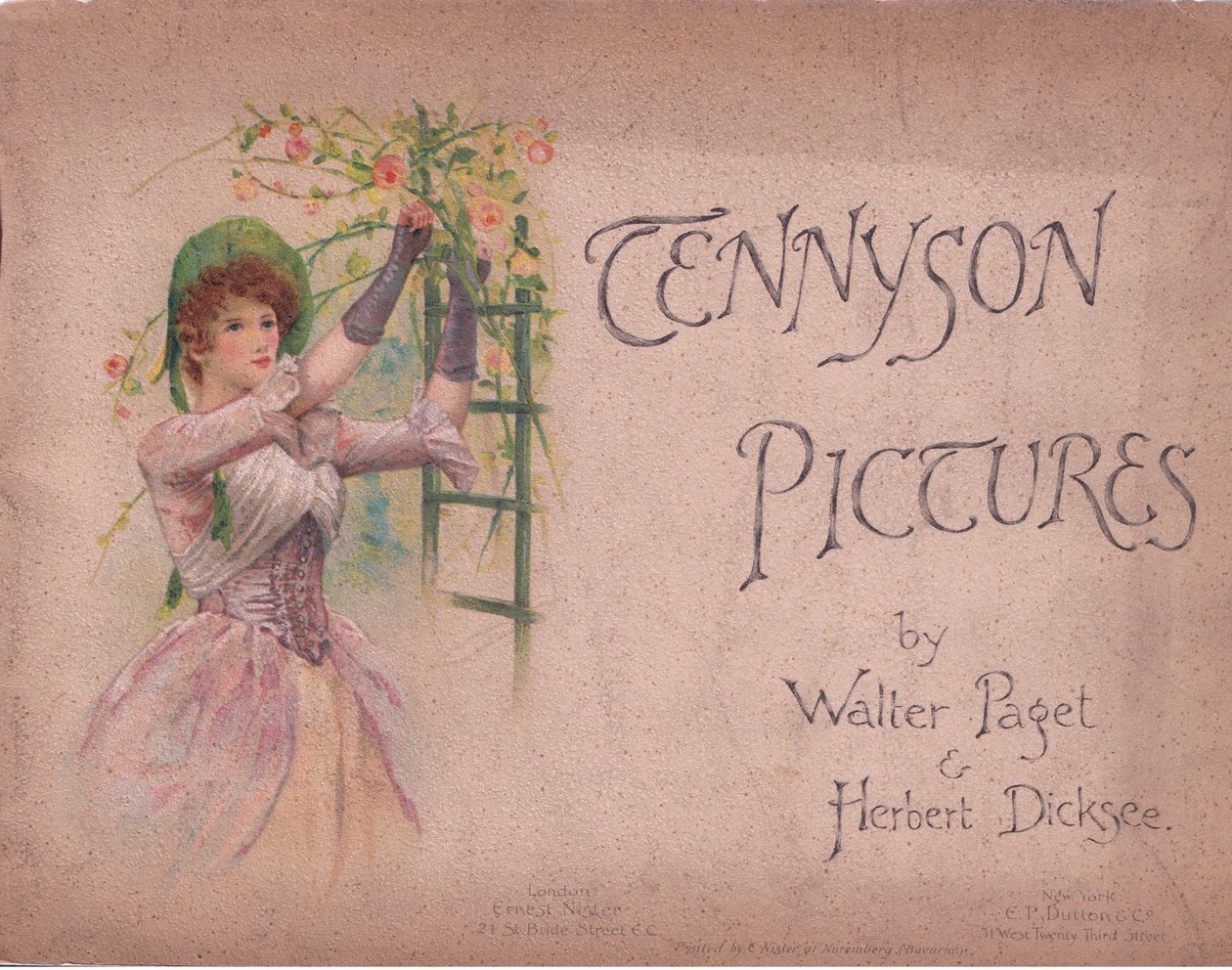 Front Cover design (The May Queen) (illustration from 