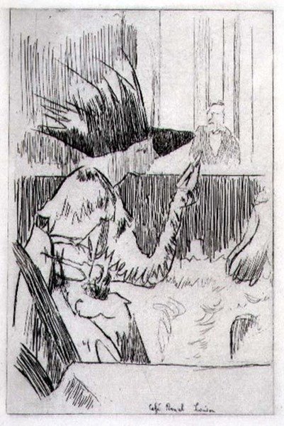 Cafe Royal in London by Walter Richard Sickert