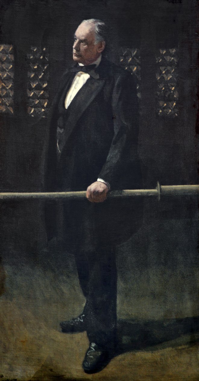 Charles Bradlaugh at the Bar at the House of Commons by Walter Richard Sickert