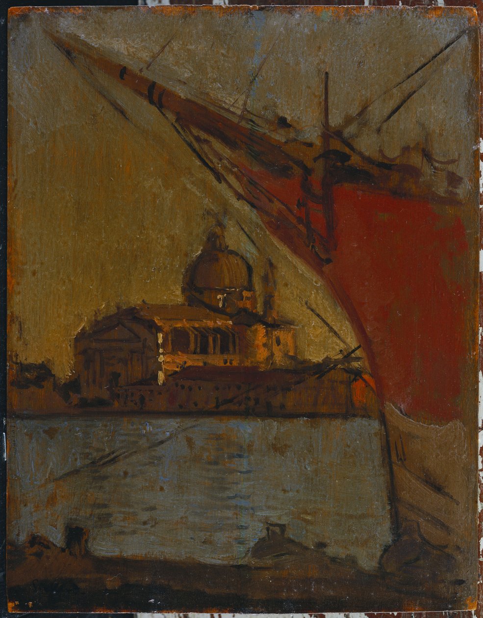 Il Redentore, from the Zattere, Venice by Walter Richard Sickert