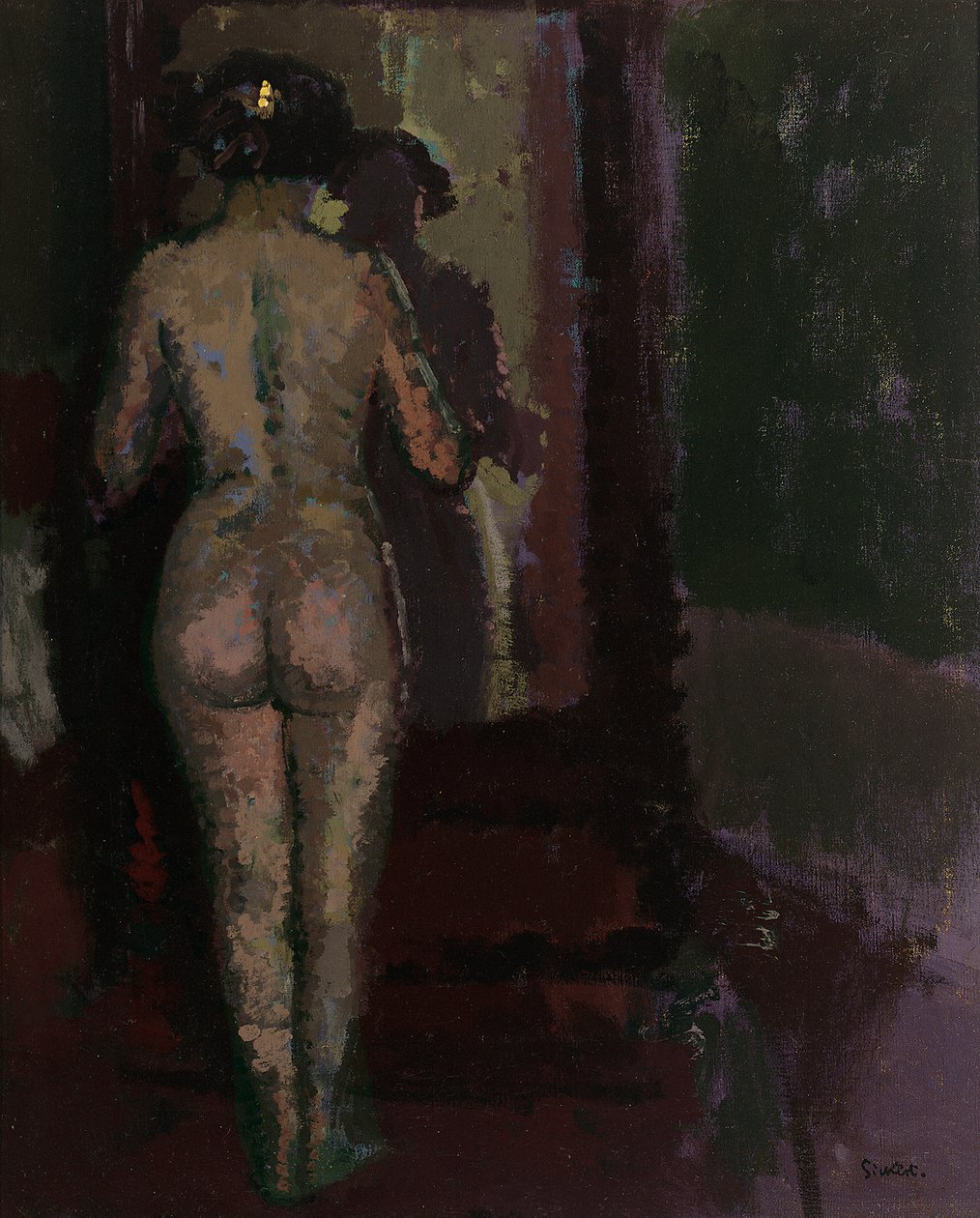 Nude at Mirror, Sally, c.1907-09 by Walter Richard Sickert