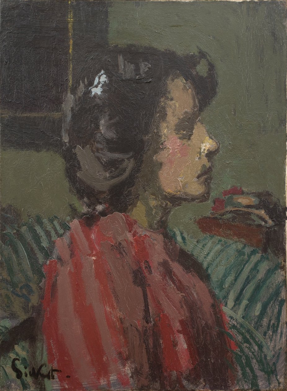 Portrait of Mrs Barrett by Walter Richard Sickert