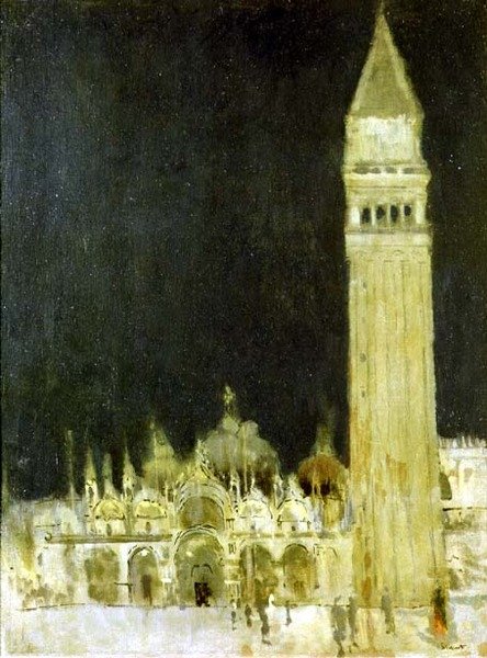 The Campanile, Venice, c.1896-97 by Walter Richard Sickert