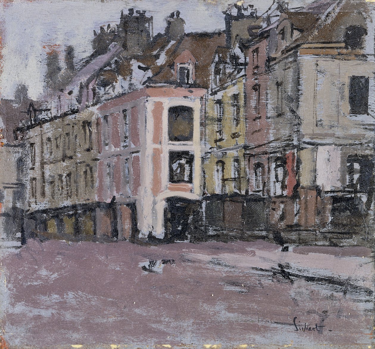 The Old Arcades, Dieppe by Walter Richard Sickert