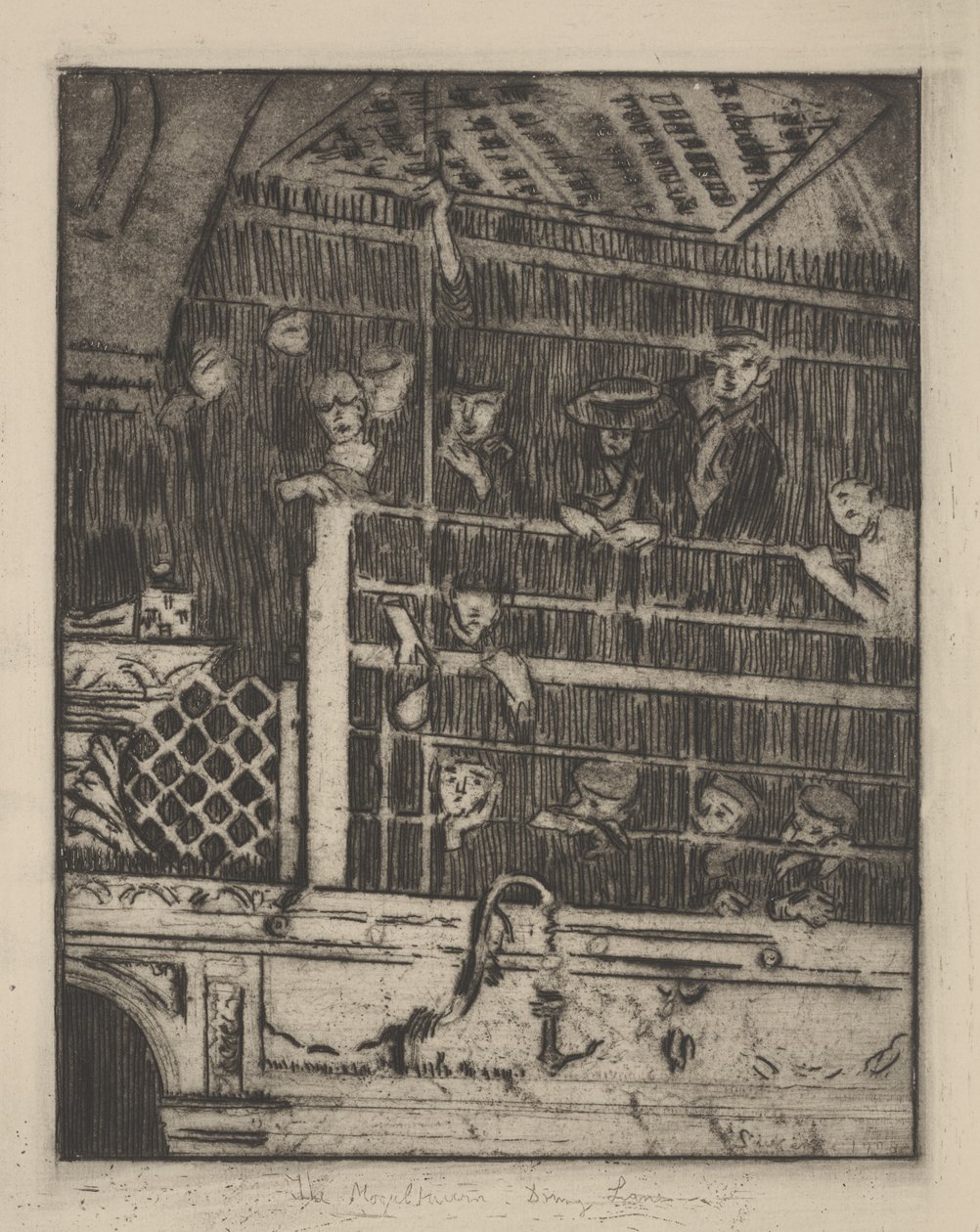 The Old Mogul Tavern, Drury Lane, published 1929 by Walter Richard Sickert