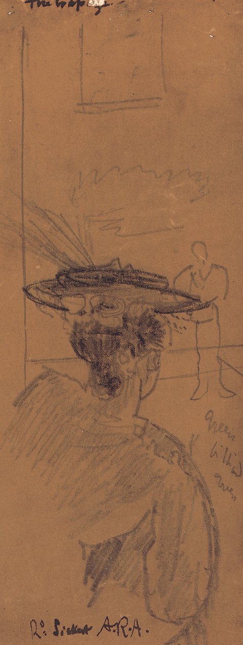 The Trapeze by Walter Richard Sickert