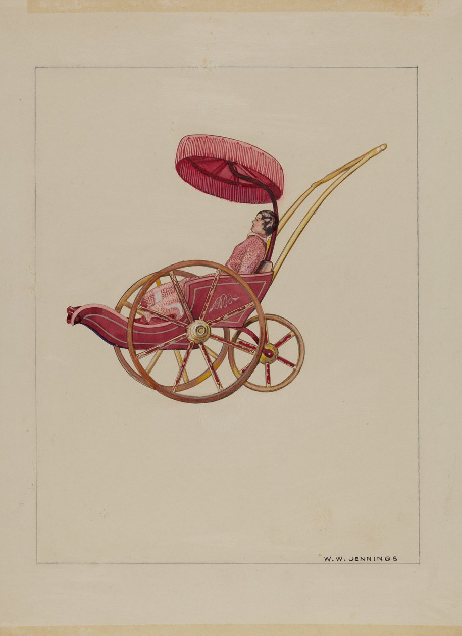 Doll Carriage by Walter W. Jennings