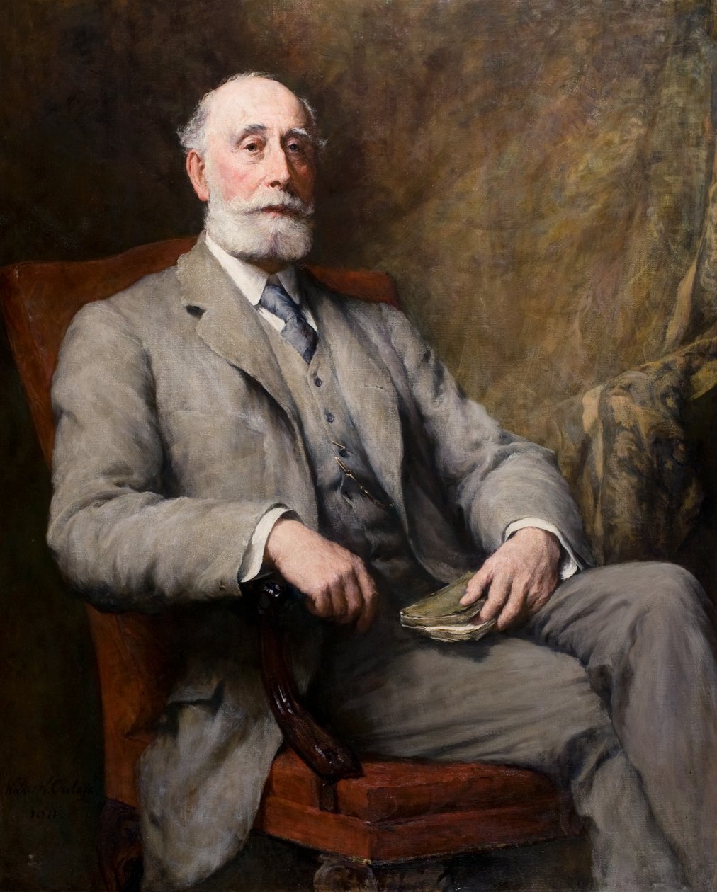 Sir William Ogilvy Dalgleish of Errol Park by Walter William Ouless