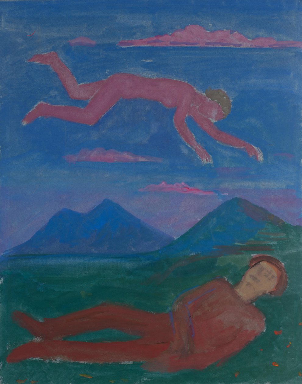 Allegorical Scene by Walther Gamerith