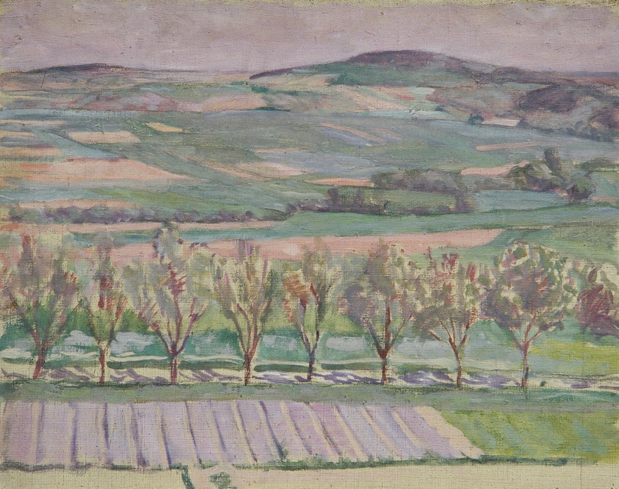 Tree Landscape by Walther Gamerith