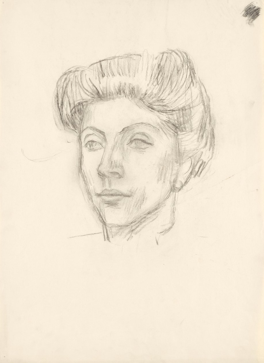 Portrait L. R. by Walther Gamerith