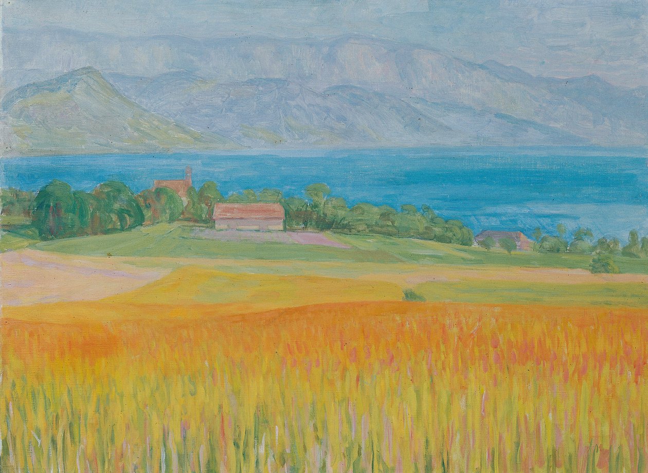 Cornfield at Attersee by Walther Gamerith