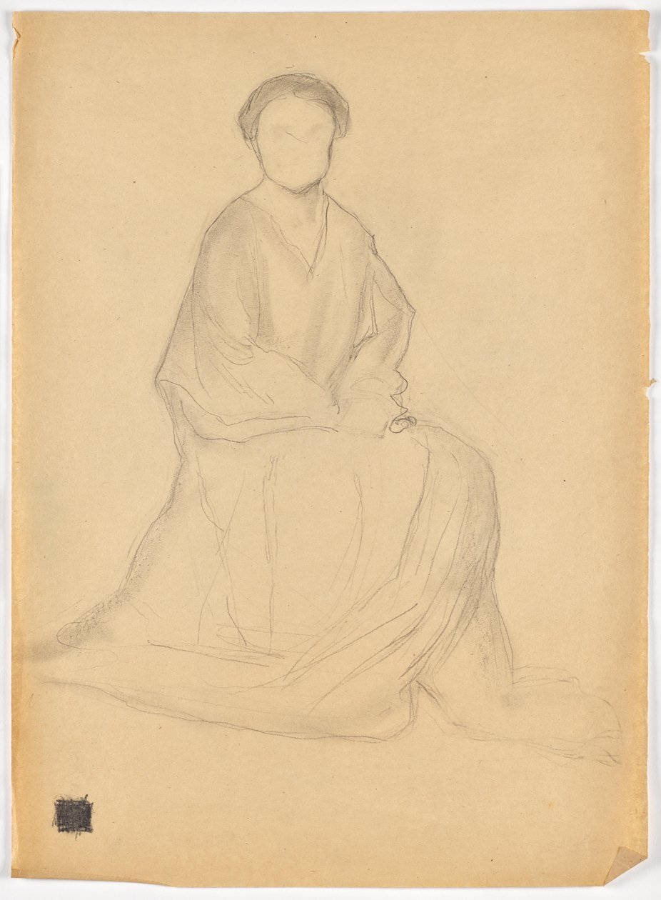Study of a Lady by Walther Gamerith