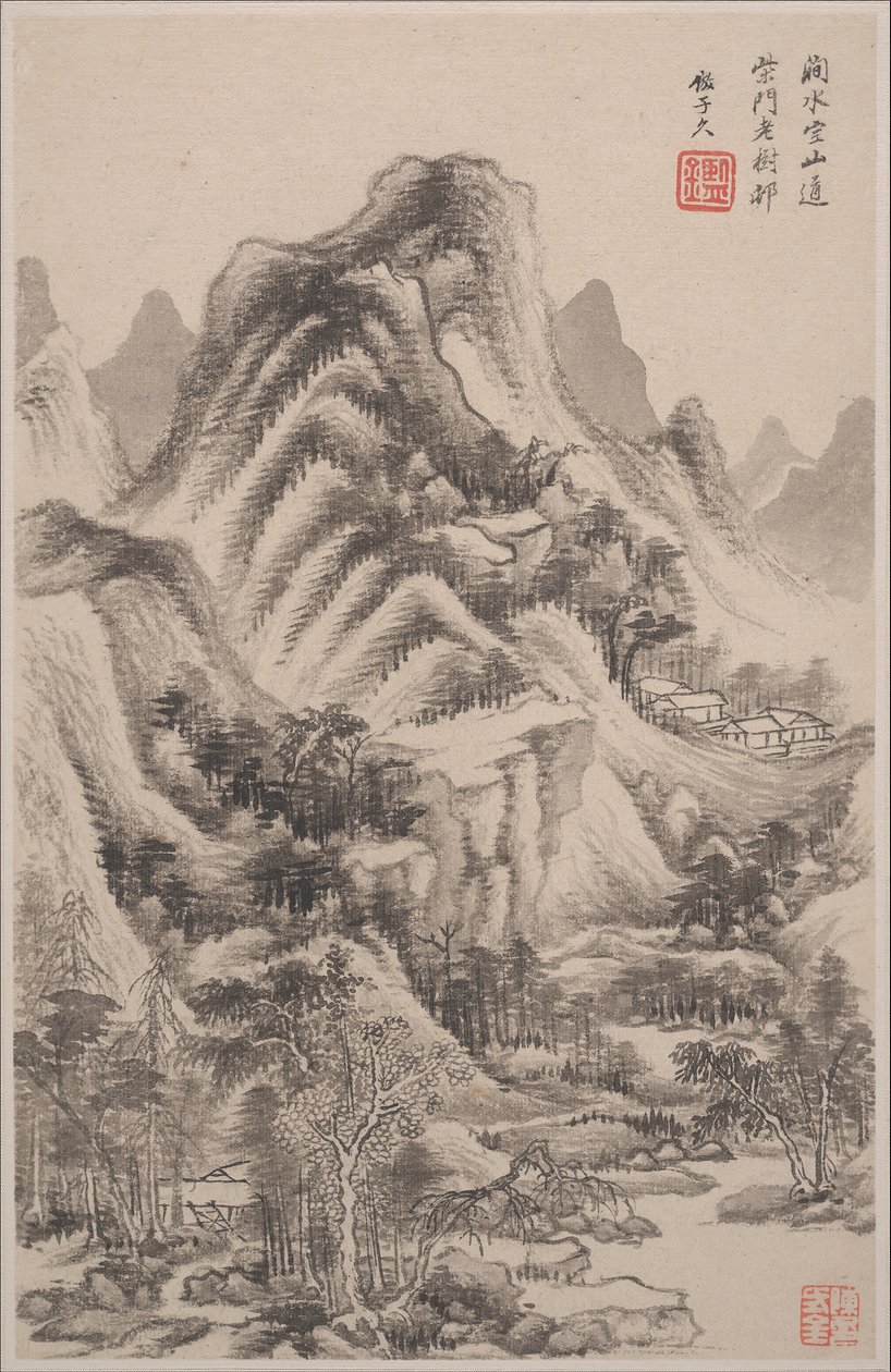 Landscapes in the Styles of Old Masters by Wang Jian