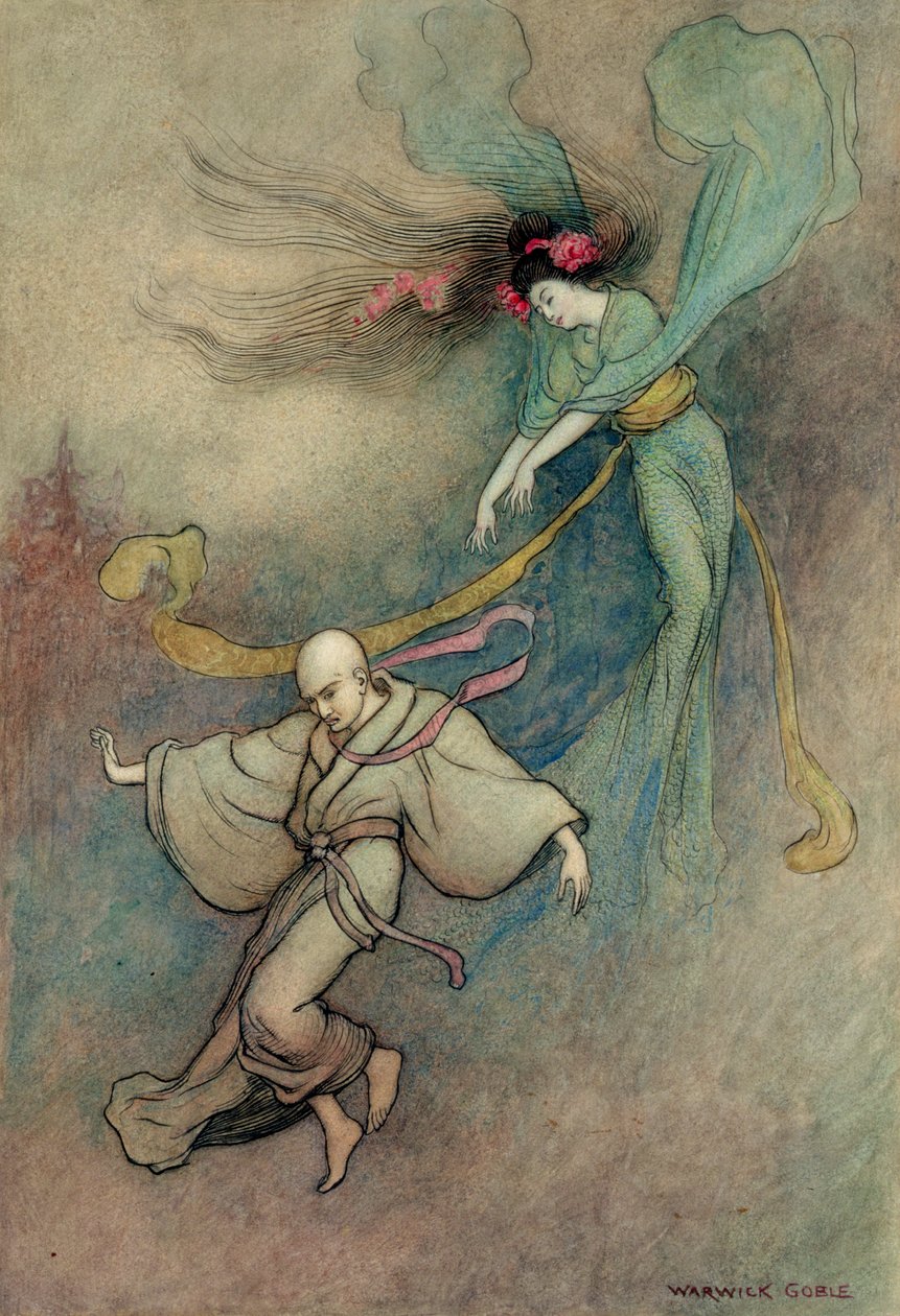 The Bell of Dojoji by Warwick Goble