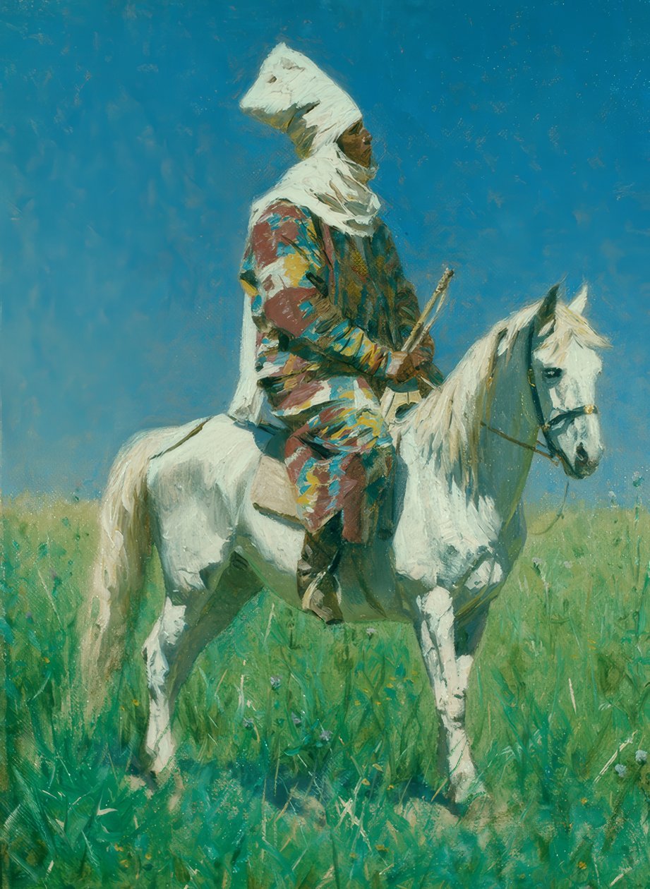 Mounted Kyrgyz by Wassili W. Werestschagin
