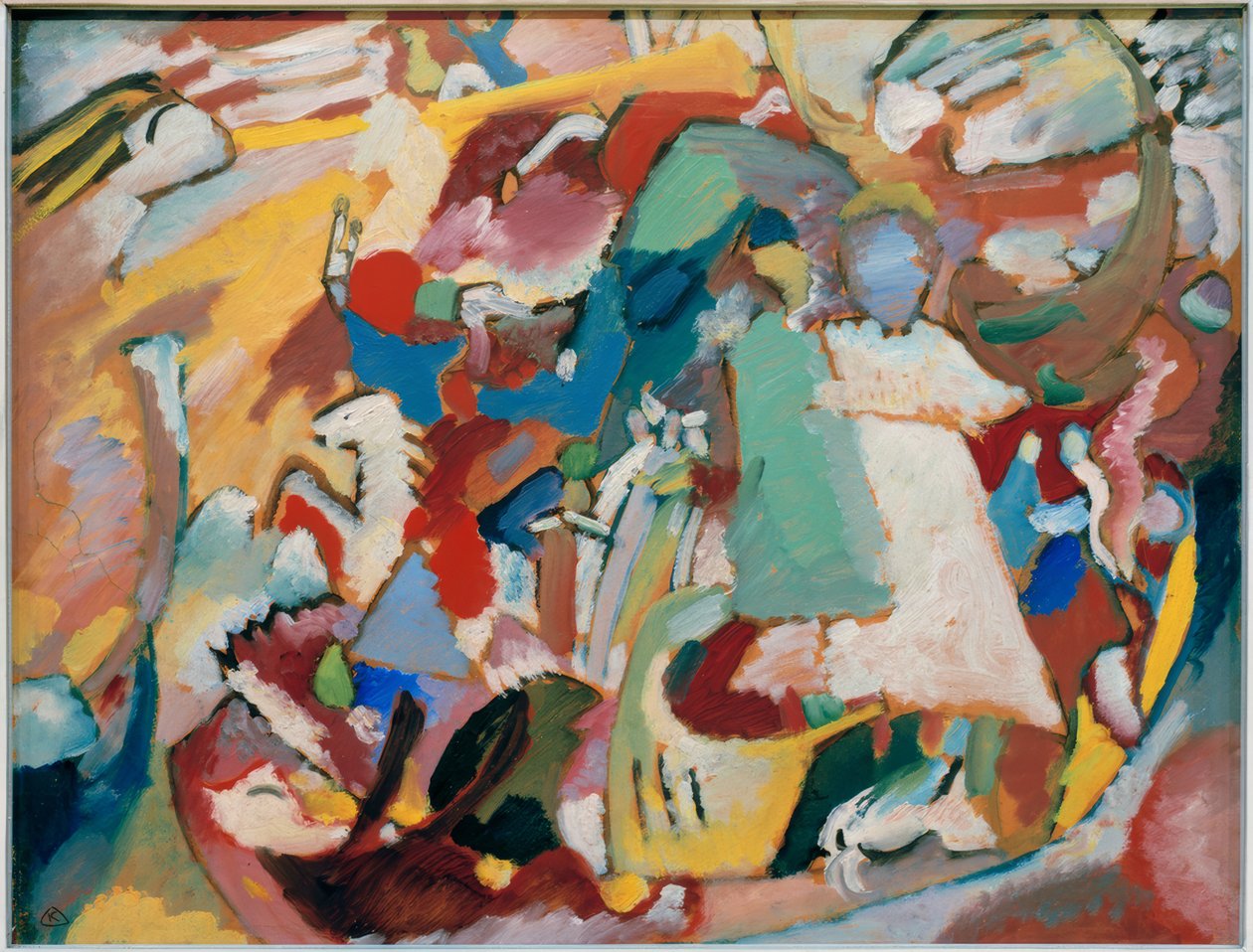 All Saints I by Wassily Kandinsky
