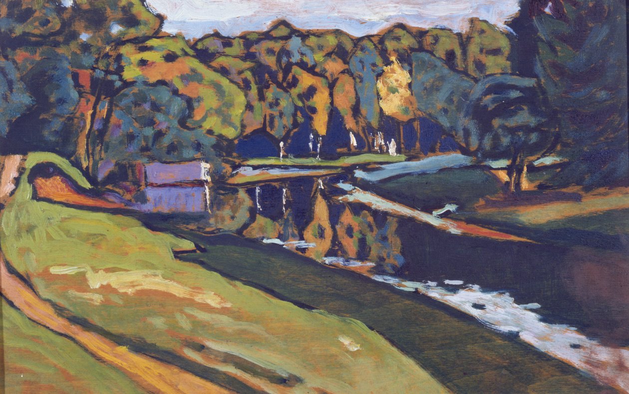 Autumn, Study, 1905 by Wassily Kandinsky