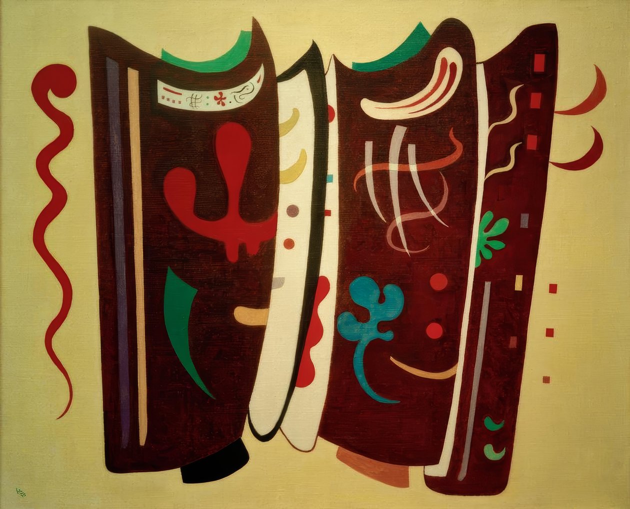 Brun Supplemented by Wassily Kandinsky