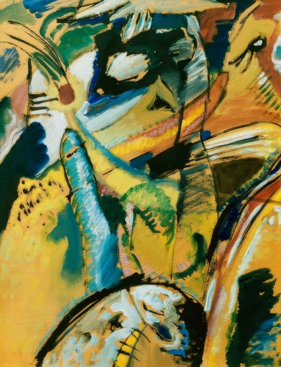 Small Study for the Mural for Edwin R. Campbell No. 3 by Wassily Kandinsky
