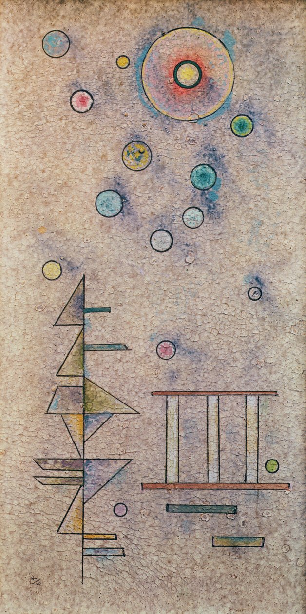 Scarcely, 1930 by Wassily Kandinsky