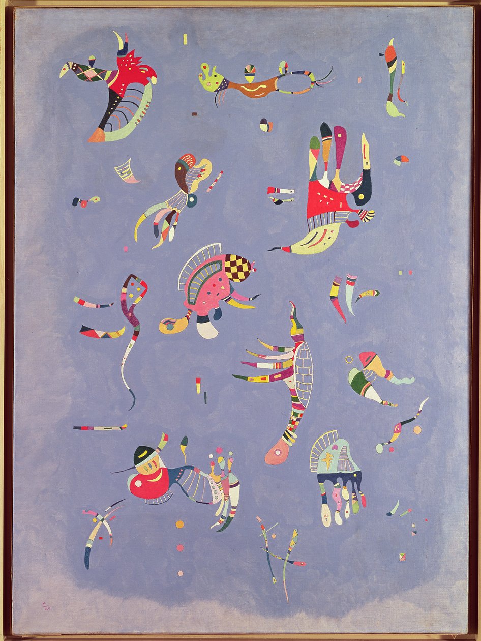 Sky Blue by Wassily Kandinsky