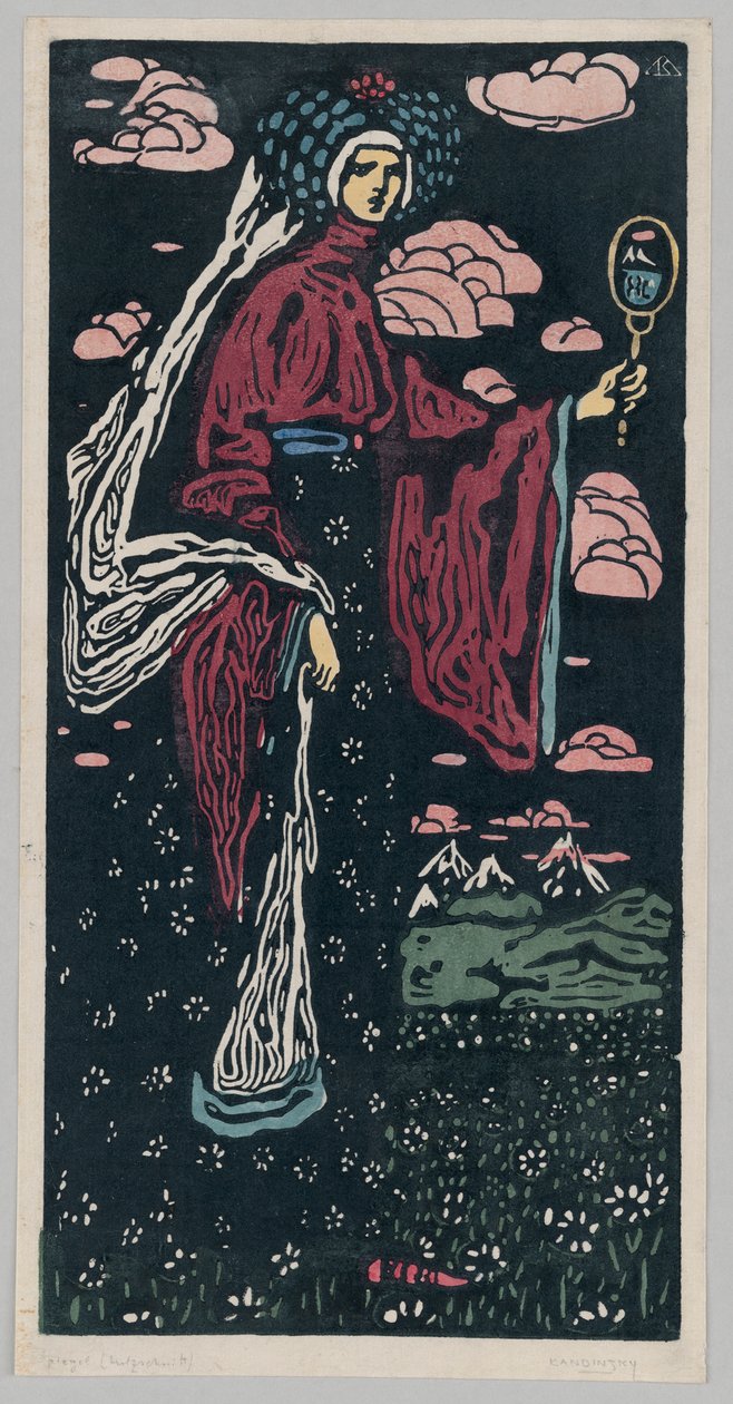 The Mirror by Wassily Kandinsky