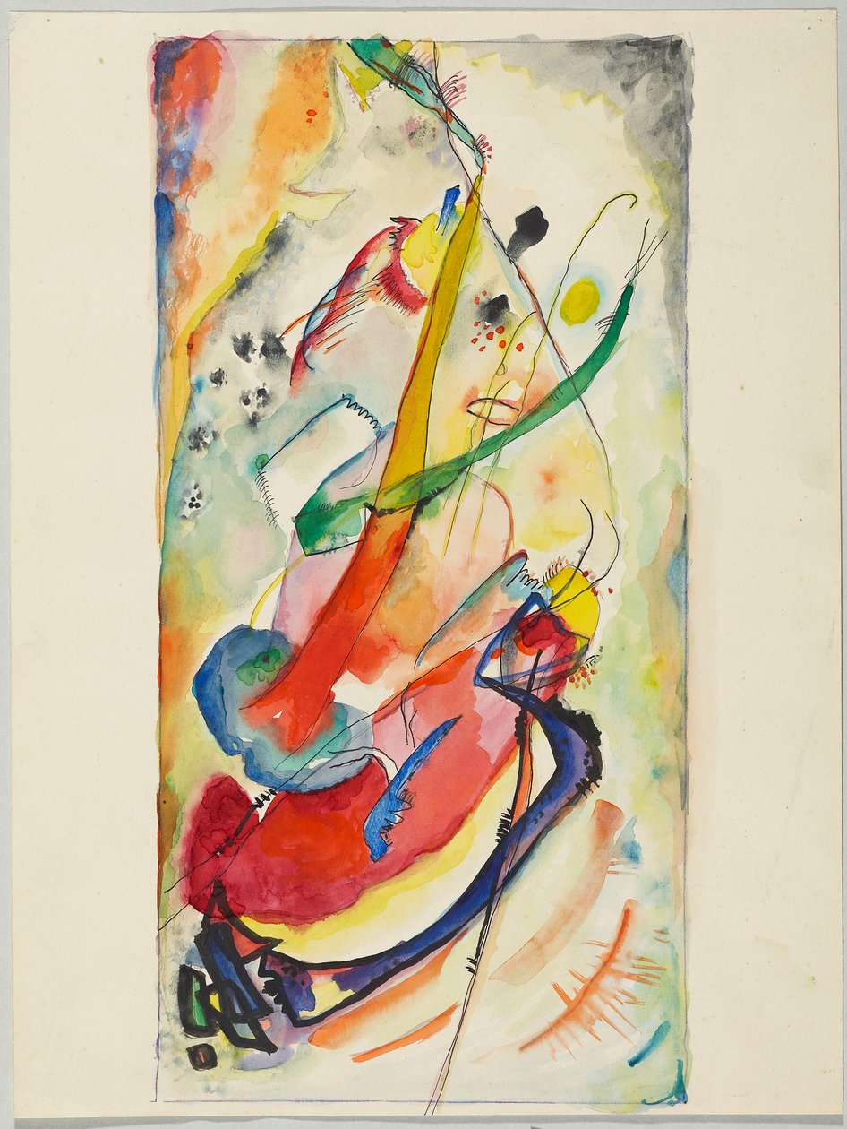 Design for a Mural for Edwin R. Campbell No. 1 by Wassily Kandinsky