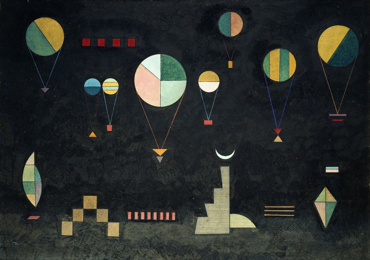 Flach-Tief by Wassily Kandinsky