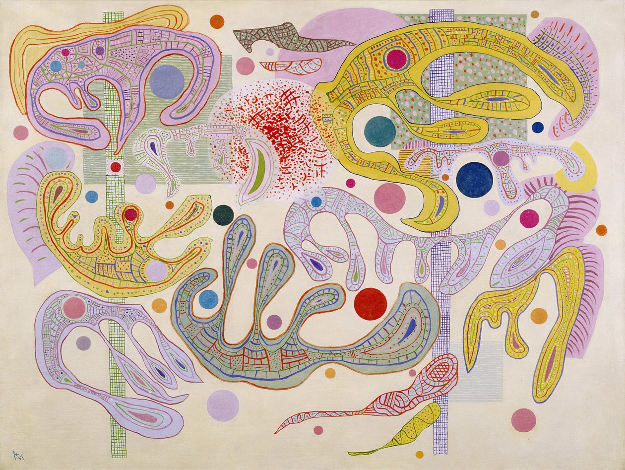 Capricious Forms by Vassily Kandinsky by Wassily Kandinsky