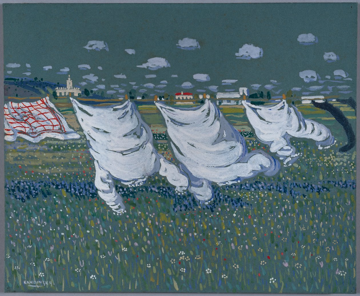Spring, circa 1904 by Wassily Kandinsky