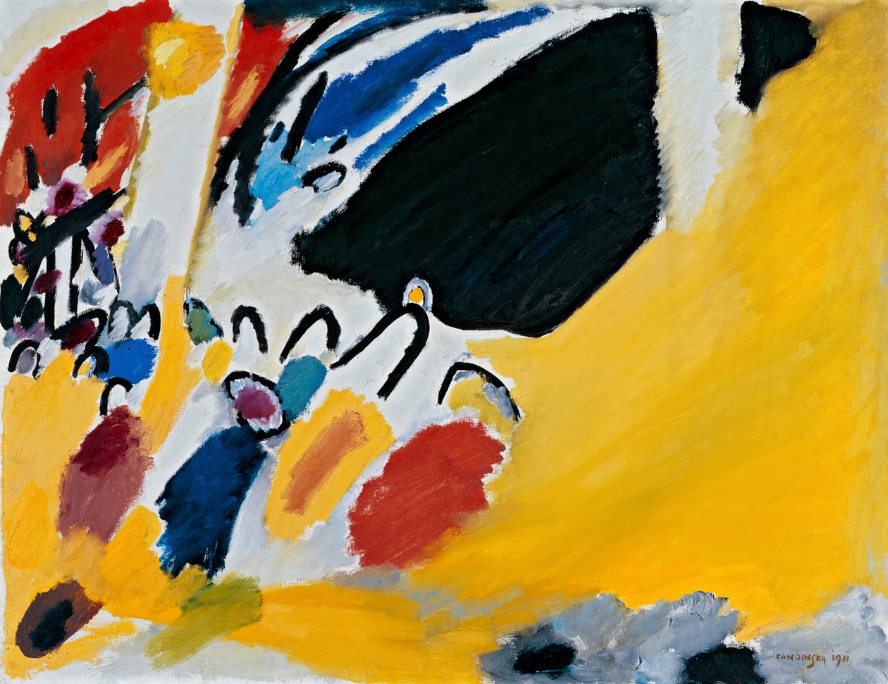 Impression III (Concert) by Wassily Kandinsky